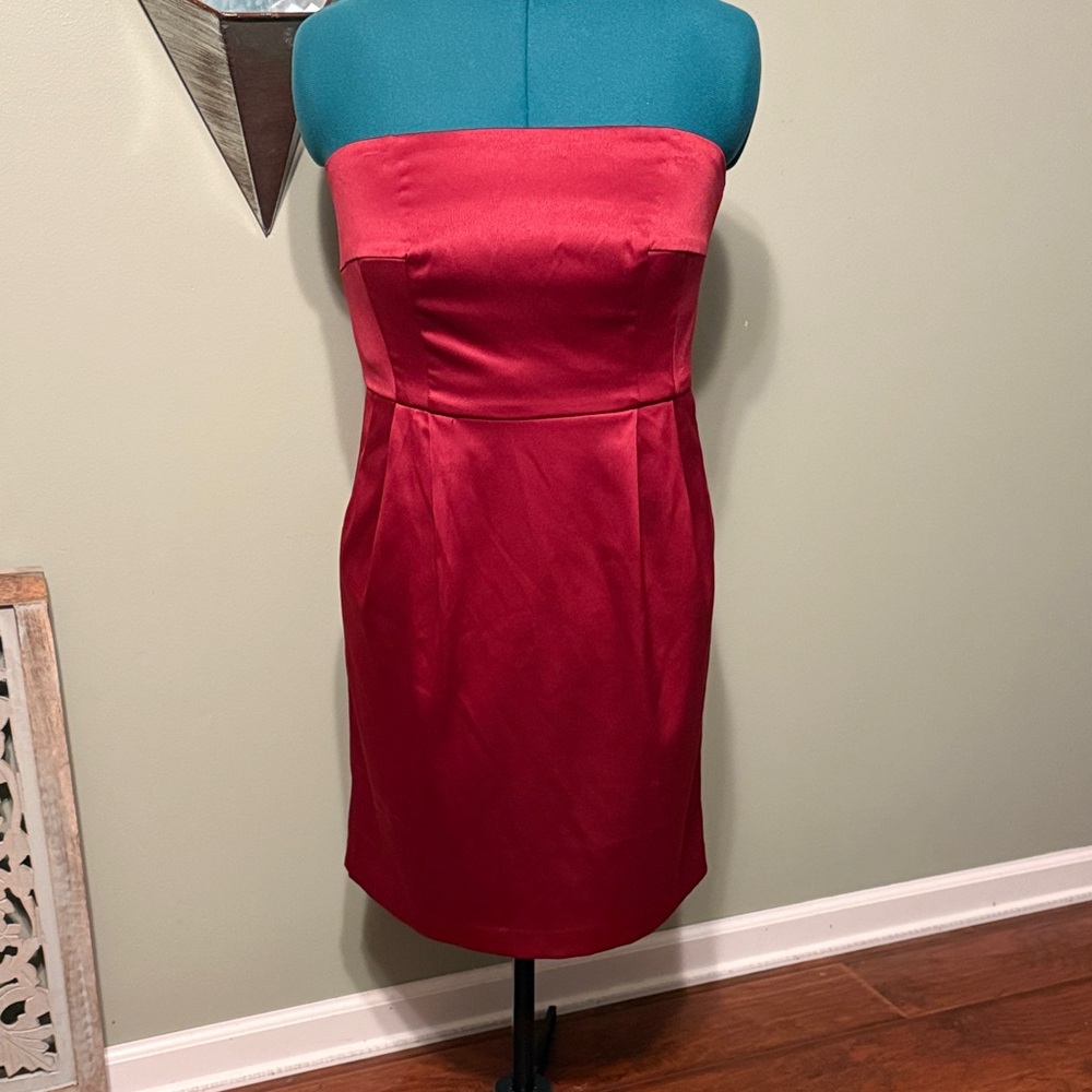 Apt. 9 Strapless Red Dress